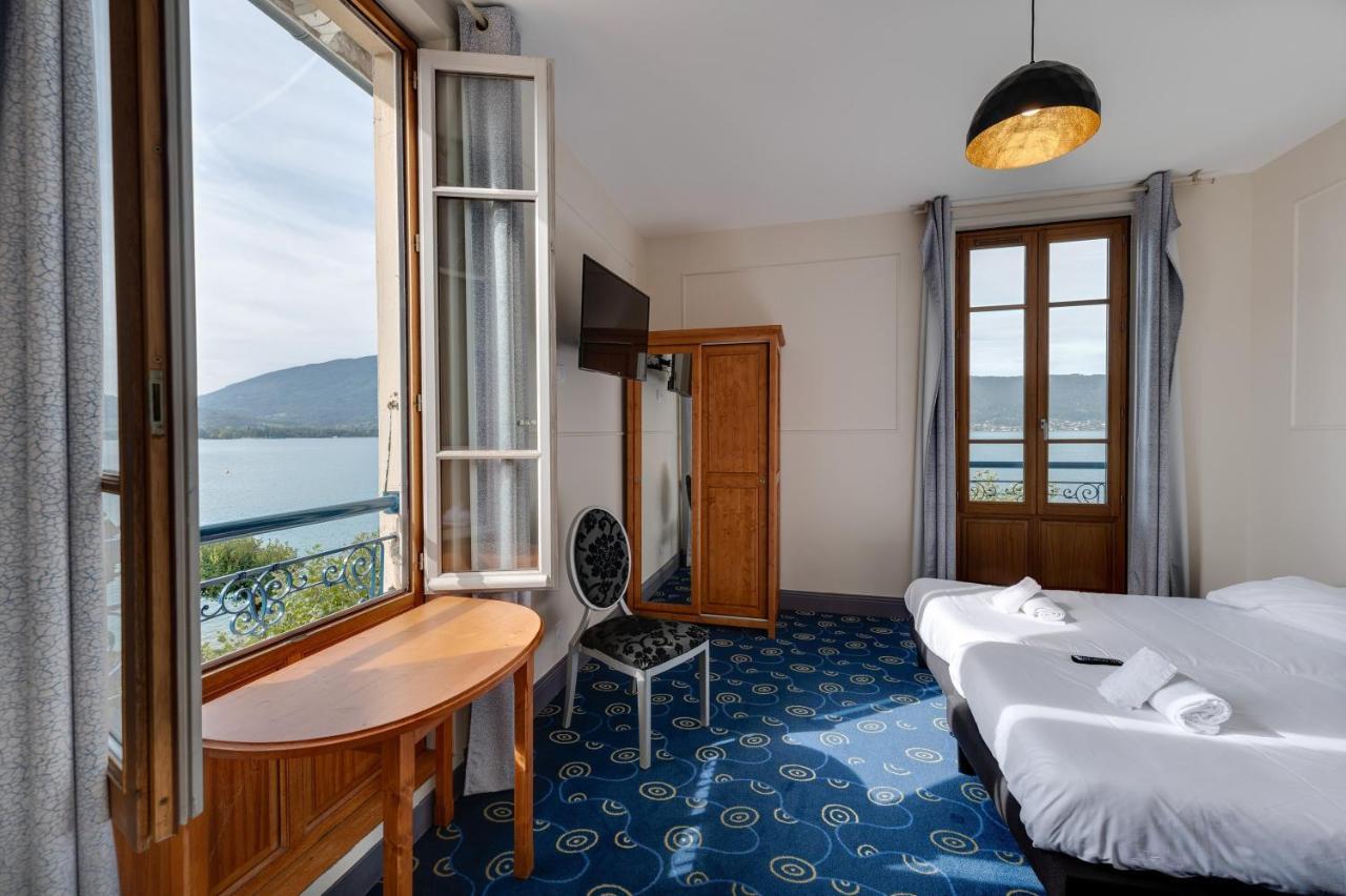 Hotel Le Pavillon Des Fleurs Menthon-Saint-Bernard Zewnętrze zdjęcie